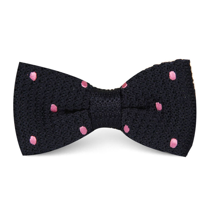 knitted bow tie